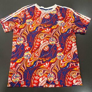 Adidas Originals x Jeremy Scott Psychedelic All-Over Print T-Shirt